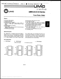 Click here to download UM91215C Datasheet