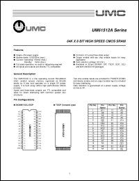 Click here to download UM61512AV Datasheet