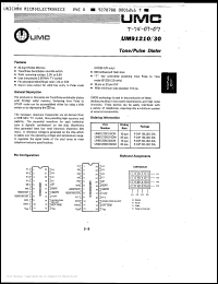 Click here to download UM91230D Datasheet