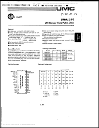 Click here to download UM91270A Datasheet
