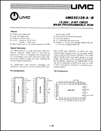 Click here to download UM23C128H-A Datasheet