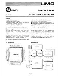 Click here to download UM61165L35 Datasheet