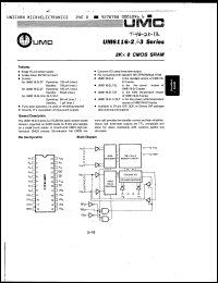 Click here to download UM6116M-3T Datasheet