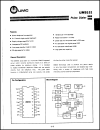 Click here to download UM9151 Datasheet