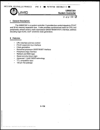 Click here to download UM82C381 Datasheet