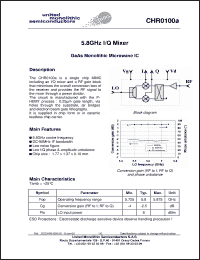 Click here to download CHR0100 Datasheet