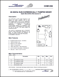 Click here to download CHM1290 Datasheet