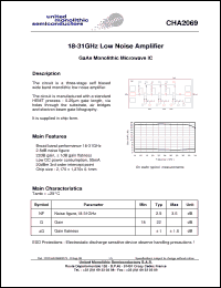 Click here to download CHA2069 Datasheet