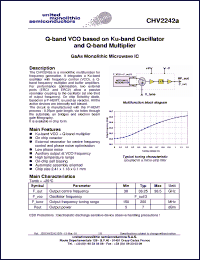 Click here to download CHV2242a-99F/00 Datasheet
