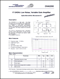 Click here to download CHA2292 Datasheet