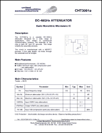 Click here to download CHT3091a-99F/00 Datasheet