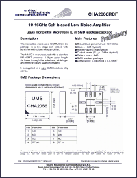 Click here to download CHA2066RBF/24 Datasheet