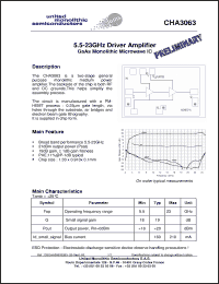 Click here to download CHA3063-99F/00 Datasheet
