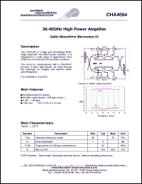 Click here to download CHA4094-99F/00 Datasheet