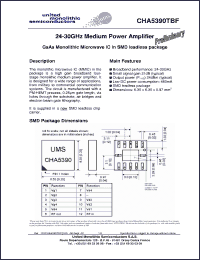 Click here to download CHA5390TBF/24 Datasheet