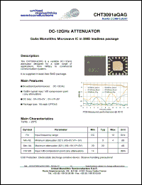 Click here to download CHT3091AQAG Datasheet