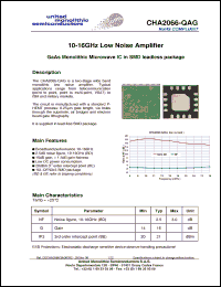 Click here to download CHA2066-QAG Datasheet