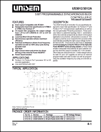 Click here to download US3012ACW Datasheet