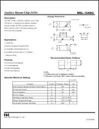 Click here to download MSL-154SG Datasheet