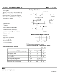 Click here to download MSL-174TG Datasheet