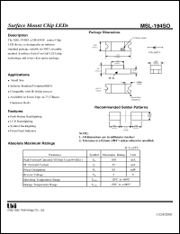 Click here to download MSL-194SO Datasheet