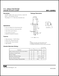 Click here to download MVL-354BG Datasheet