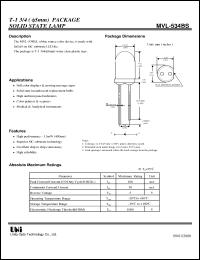 Click here to download MVL-534BS Datasheet