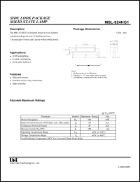 Click here to download MSL-824HG1 Datasheet