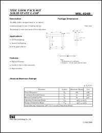 Click here to download MSL-824B Datasheet