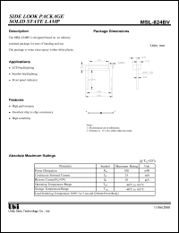Click here to download MSL-824BV Datasheet