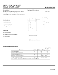 Click here to download MSL-824TG Datasheet