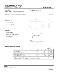Click here to download MSL-854BV Datasheet