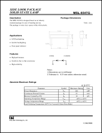 Click here to download MSL-854TG Datasheet