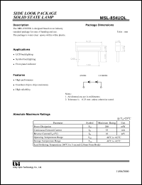 Click here to download MSL-854UOL Datasheet
