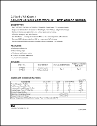 Click here to download UVP-2158AG Datasheet