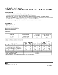 Click here to download UVT-561Y Datasheet