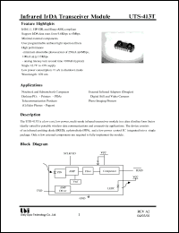 Click here to download UTS-413T Datasheet