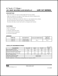 Click here to download UVP-747 Datasheet