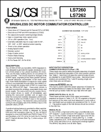 Click here to download LS7262 Datasheet