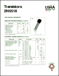 Click here to download 2N6518 Datasheet