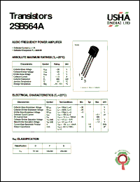 Click here to download 2SB564 Datasheet
