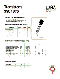 Click here to download 2SC1675 Datasheet