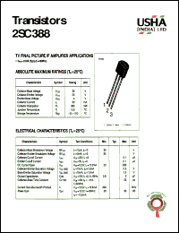 Click here to download 2SC388 Datasheet