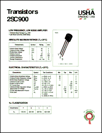 Click here to download 2SC900 Datasheet