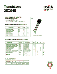 Click here to download 2SC945 Datasheet
