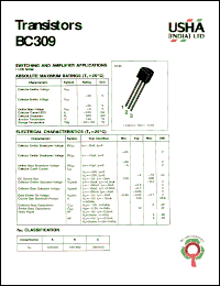 Click here to download BC309 Datasheet