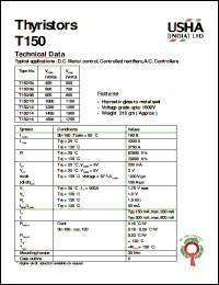 Click here to download T150/12 Datasheet