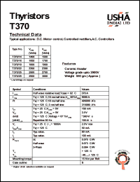 Click here to download T370/16 Datasheet