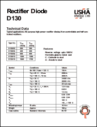 Click here to download D130/08 Datasheet