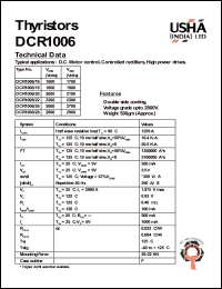 Click here to download DCR1006/18 Datasheet